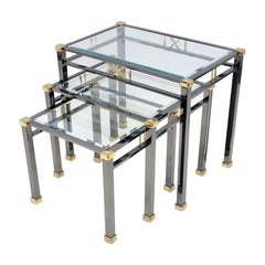 Vintage Hollywood Regency Side Tables Design by Eichholtz