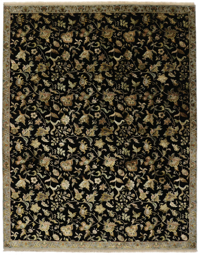 Vintage Hollywood Regency Style Area Rug For Sale at 1stDibs