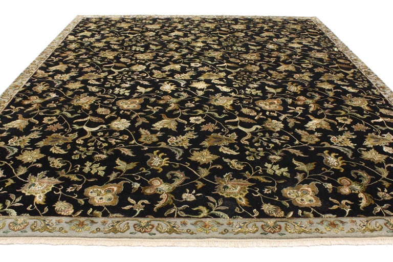 Vintage Hollywood Regency Style Area Rug For Sale at 1stDibs