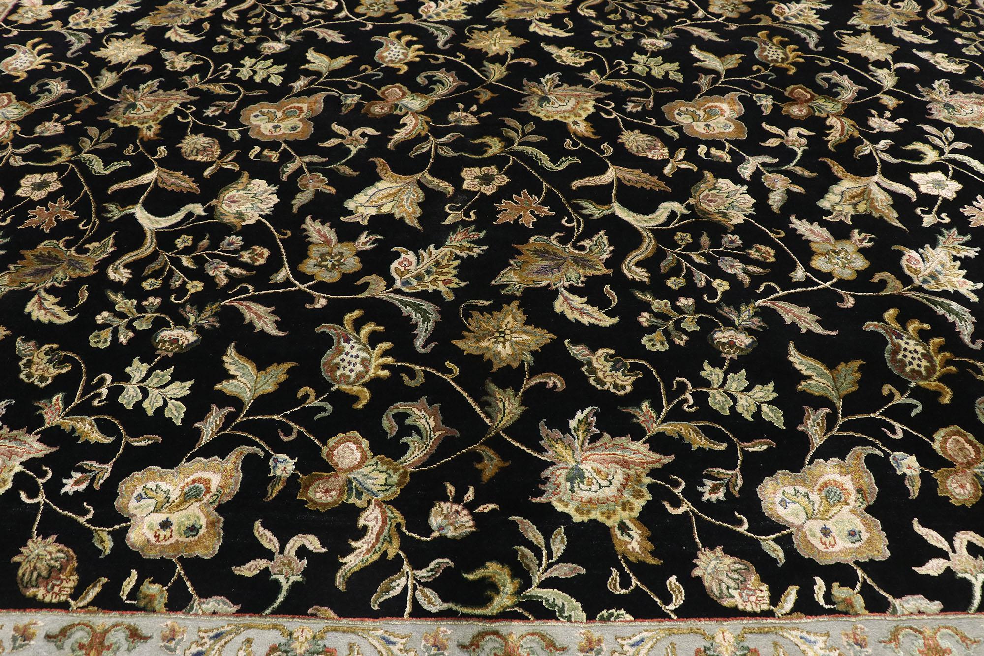 Alfombra india Agra de 1970 Indio en venta