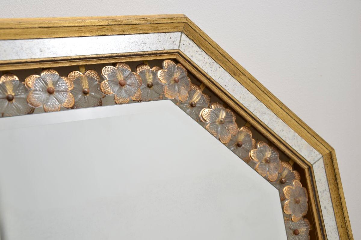 Mid-Century moderno Specchio retroilluminato vintage in stile Hollywood Regency di Schoninger in vendita