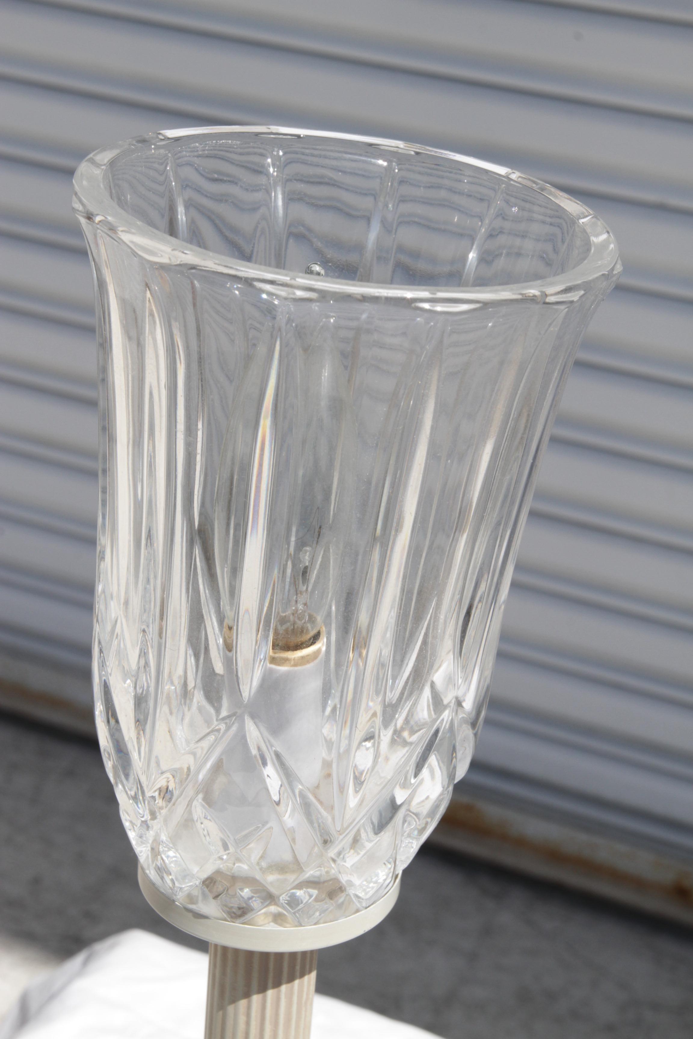 Vintage Hollywood Regency Style Torchiere Lamp For Sale 1