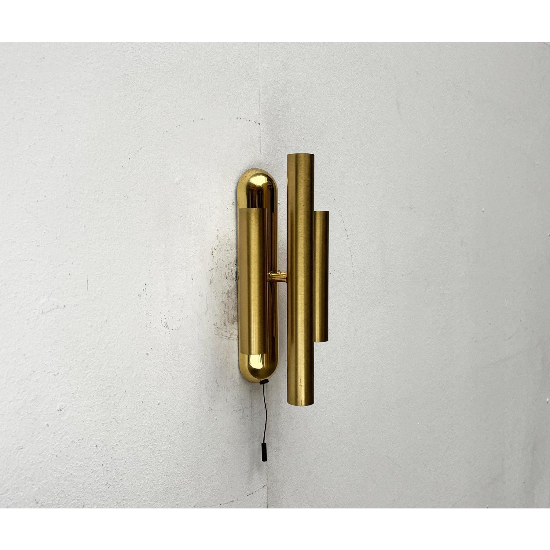 Vintage Hollywood Regency Stil Wandlampe in Messing, 1970er Jahre im Angebot 6