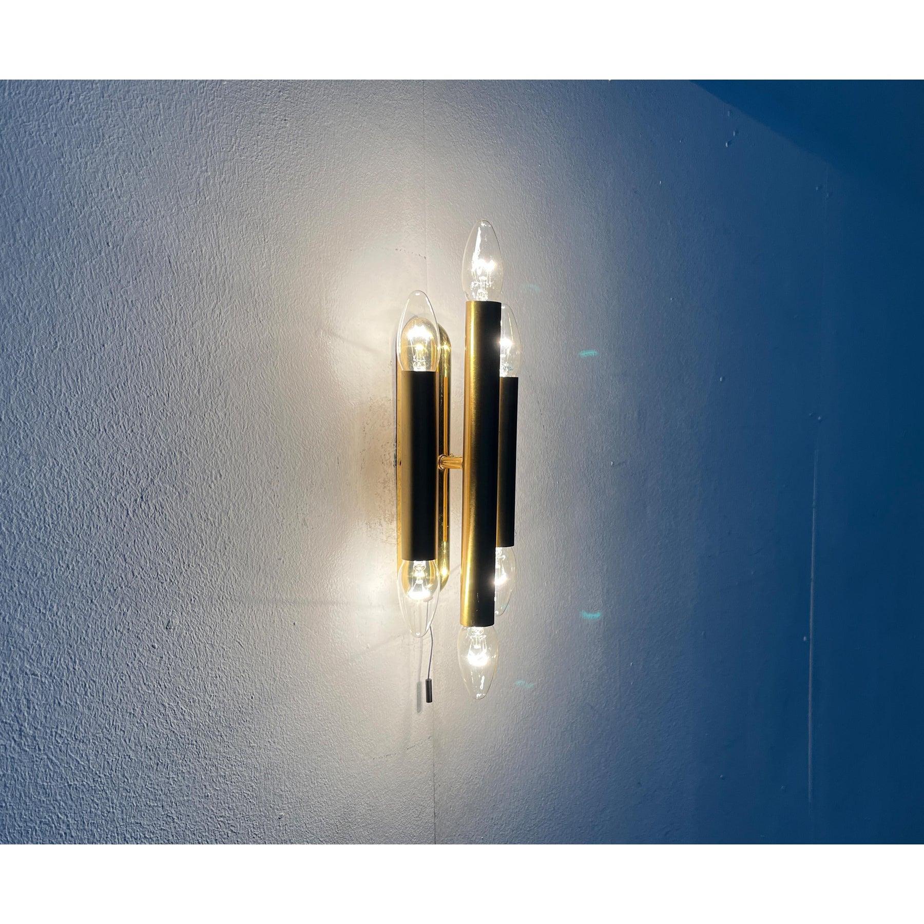 Vintage Hollywood Regency Stil Wandlampe in Messing, 1970er Jahre im Angebot 9