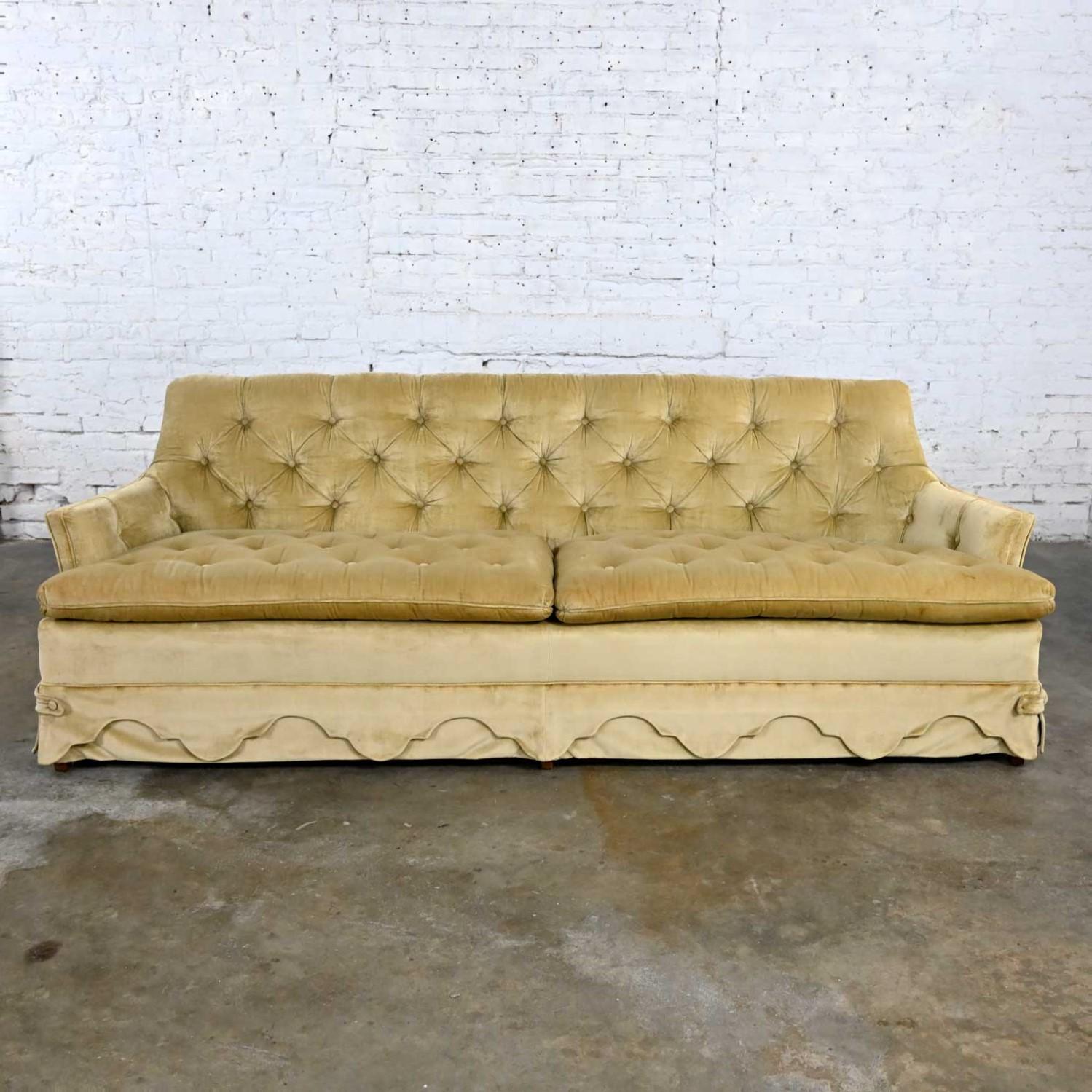 vintage looking sofa