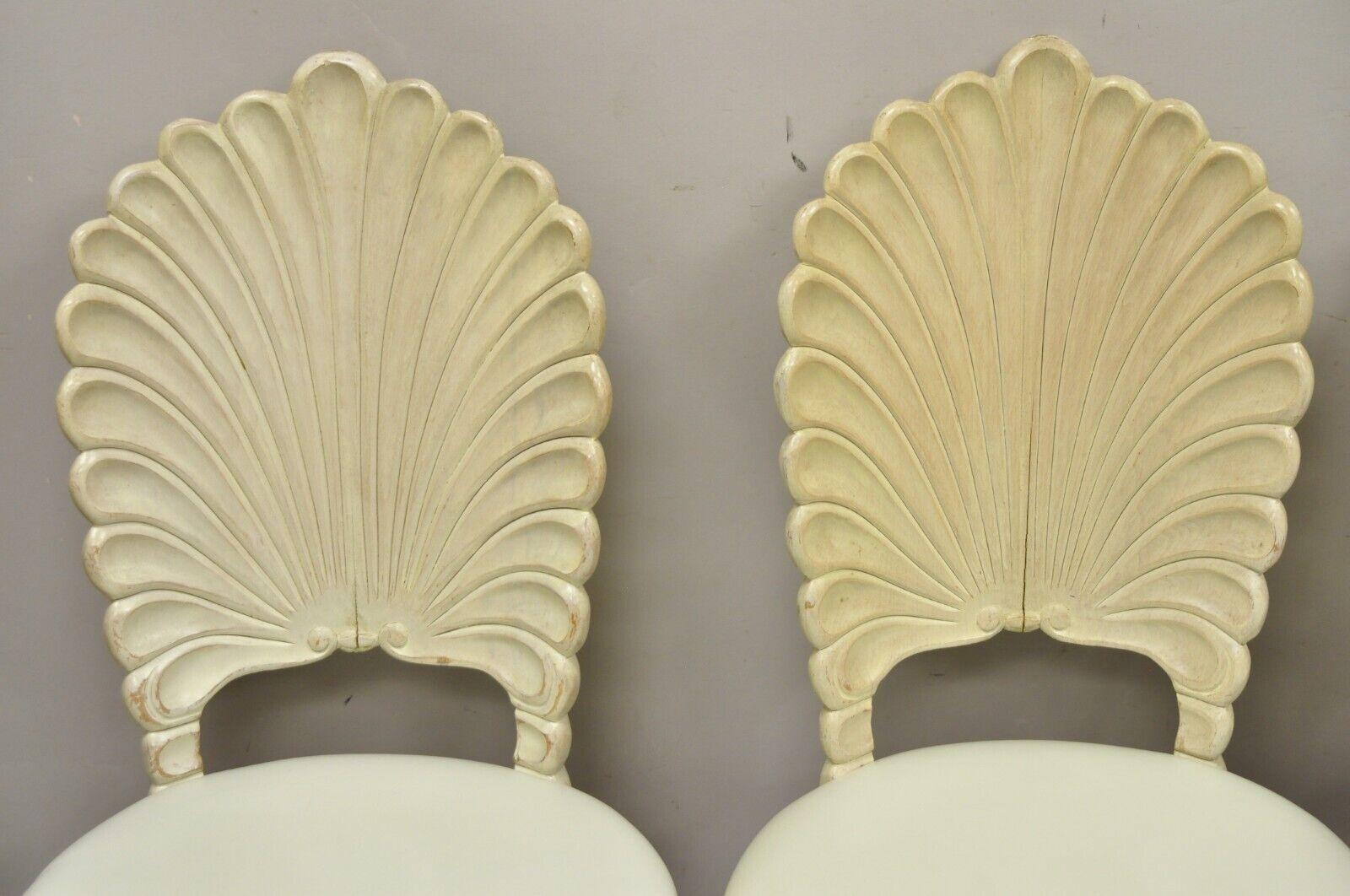 vintage shell back chairs