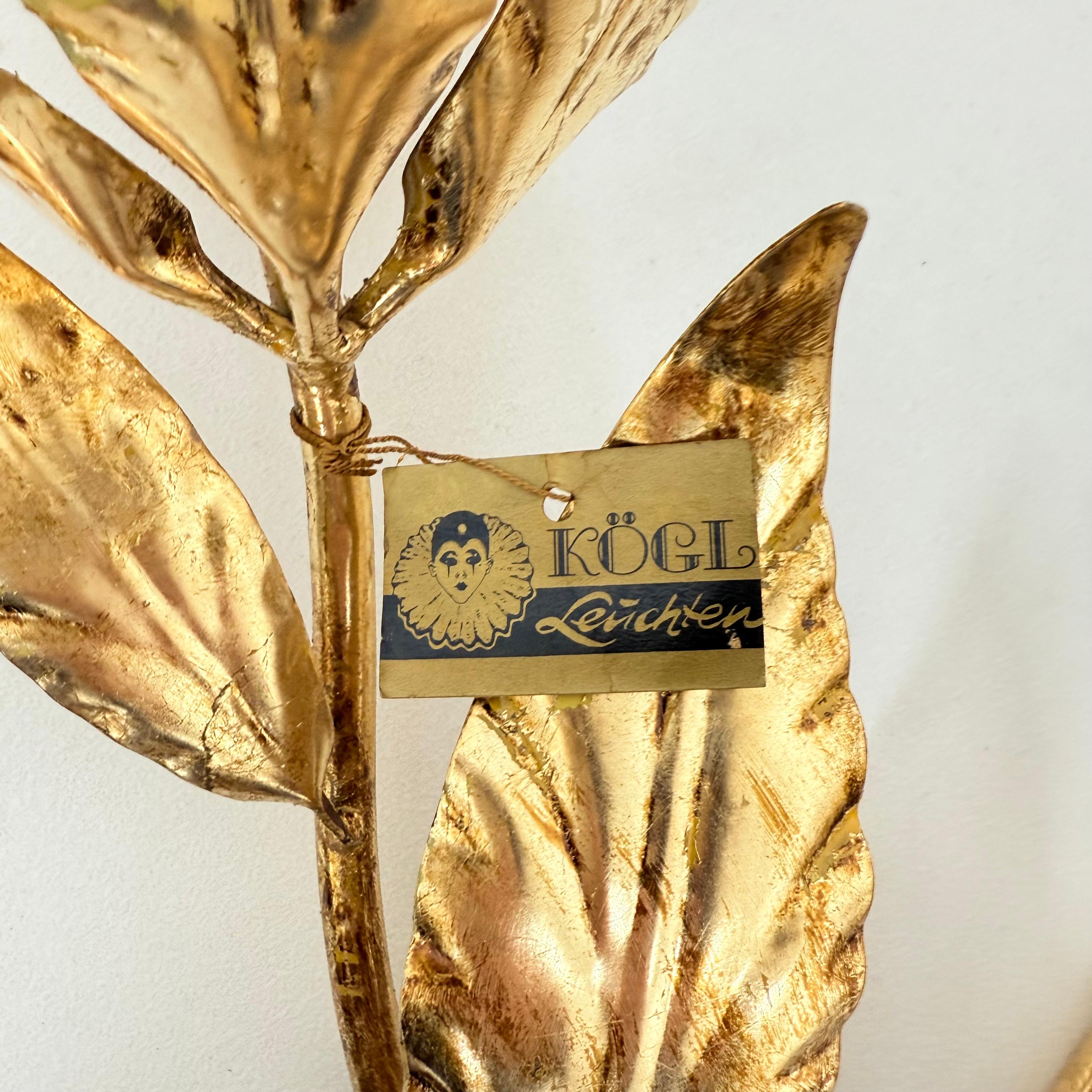 Aplique Vintage Hollywood Regency de Hans Kögl, años 60 en venta 7