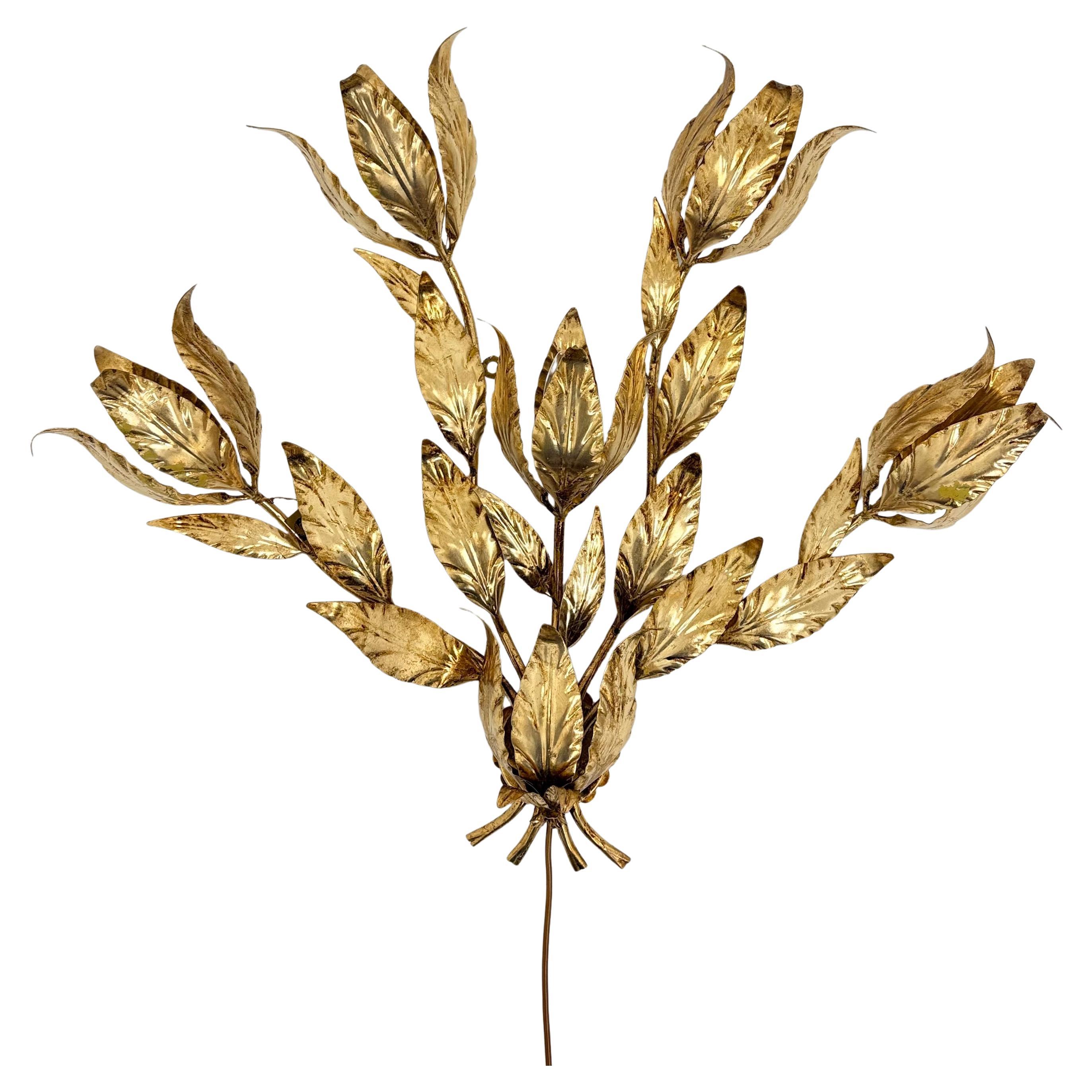 Aplique Vintage Hollywood Regency de Hans Kögl, años 60