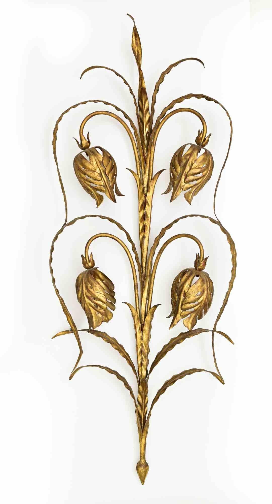 Vintage Hollywood Regency Wandleuchter , 1950er Jahre im Zustand „Gut“ im Angebot in Roma, IT