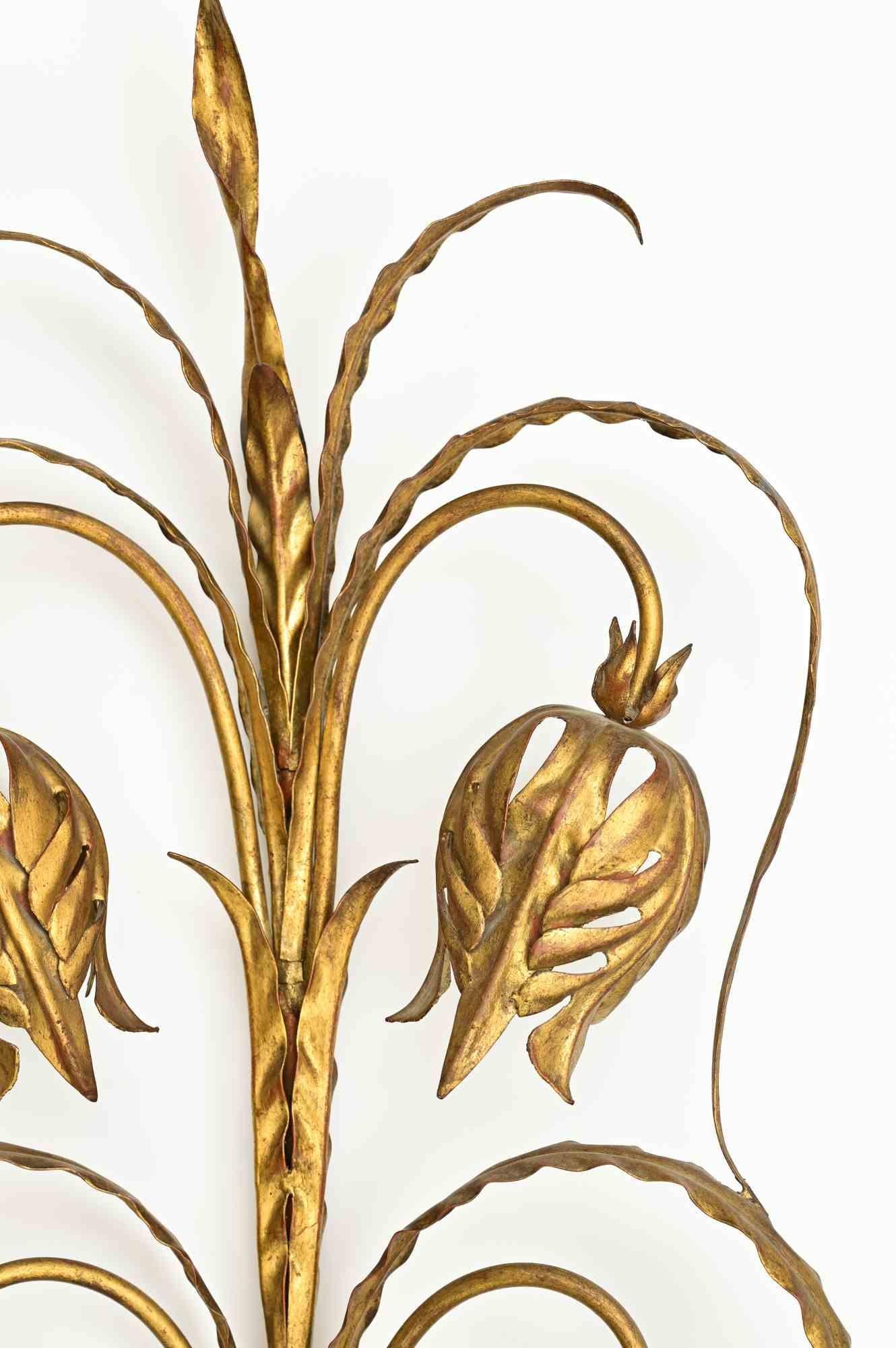 Italian Vintage Hollywood Regency Wall Sconce, Mid-20th Century For Sale