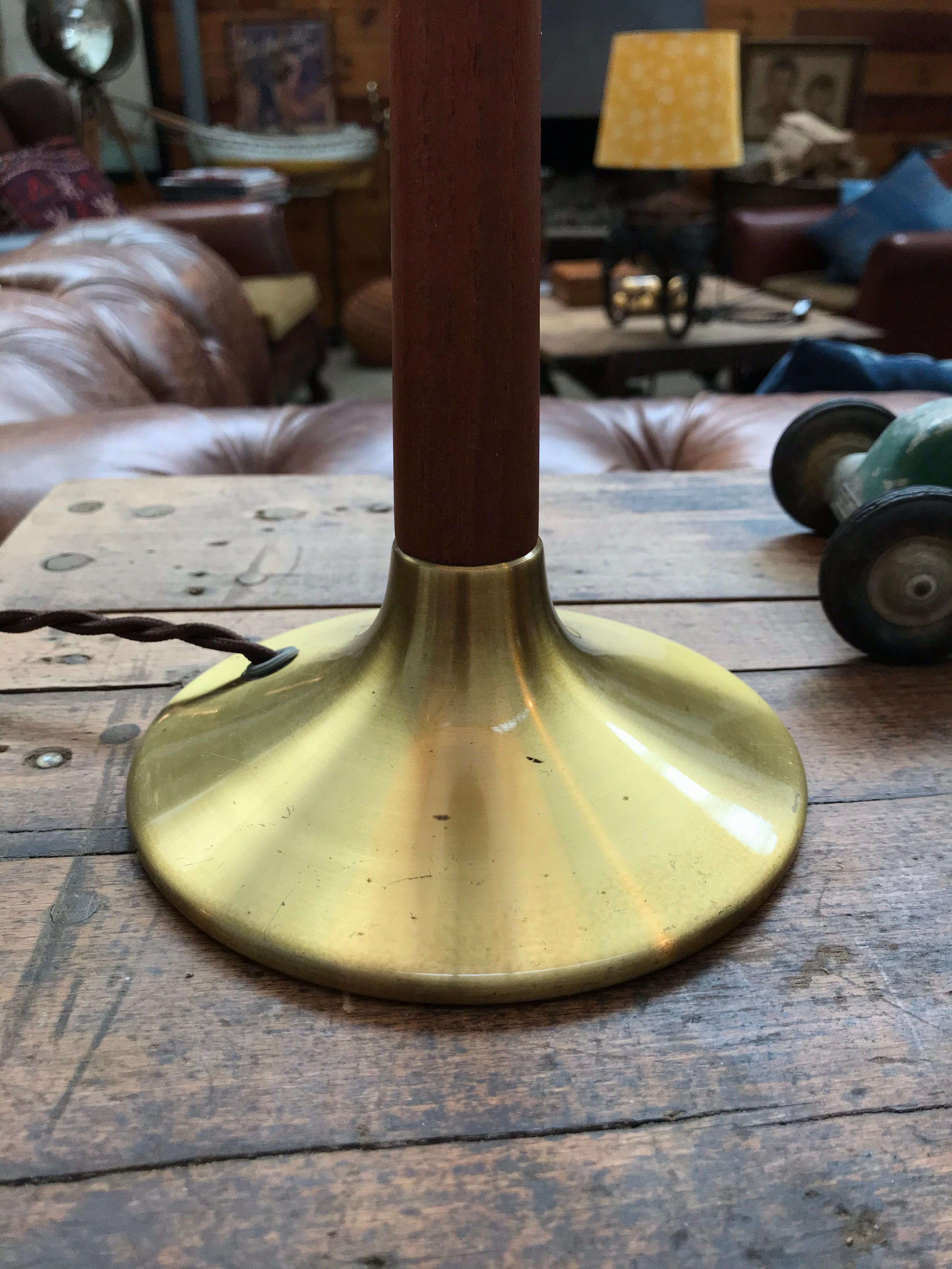 Hand-Crafted Vintage Holm Sørensen Table Lamp from the 1950s For Sale