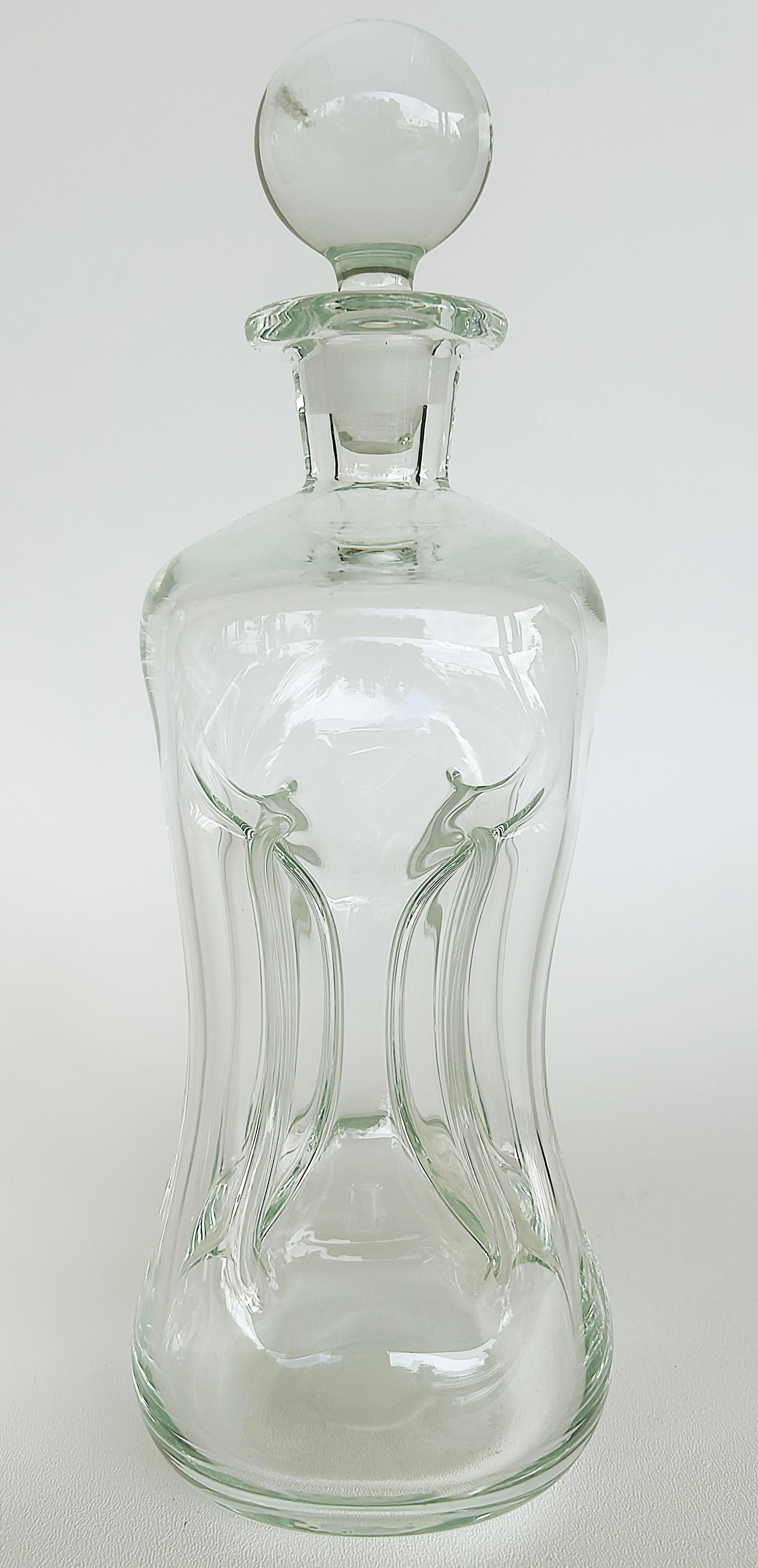 Vintage Holmegaard Clear Glass 