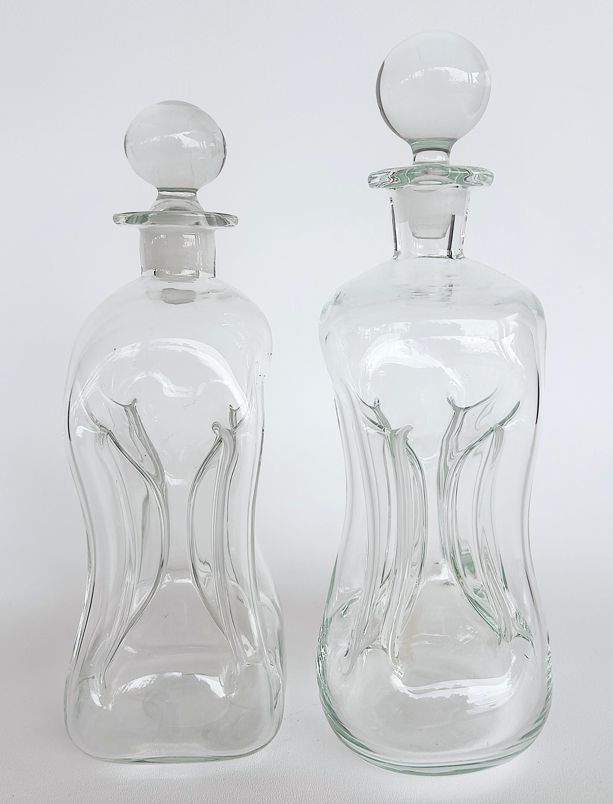 Vintage Holmegaard Clear Glass 