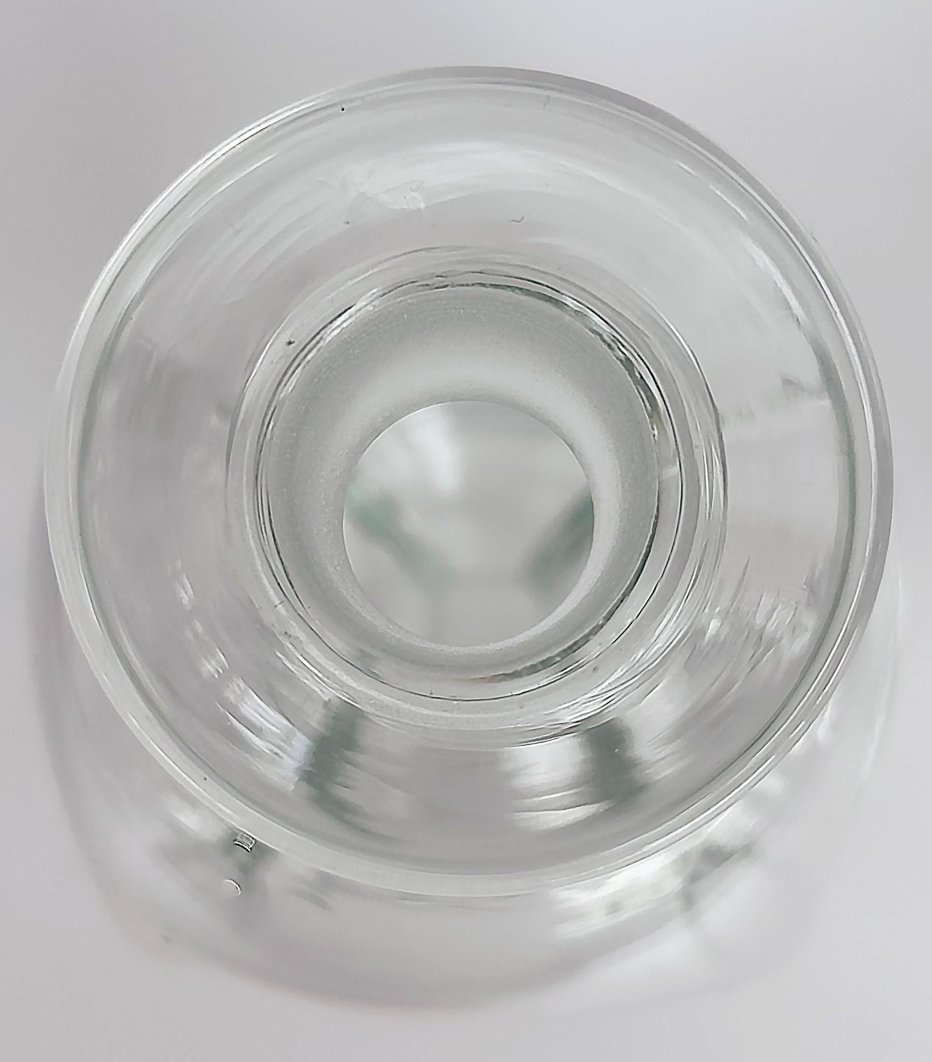 Vintage Holmegaard Clear Glass 
