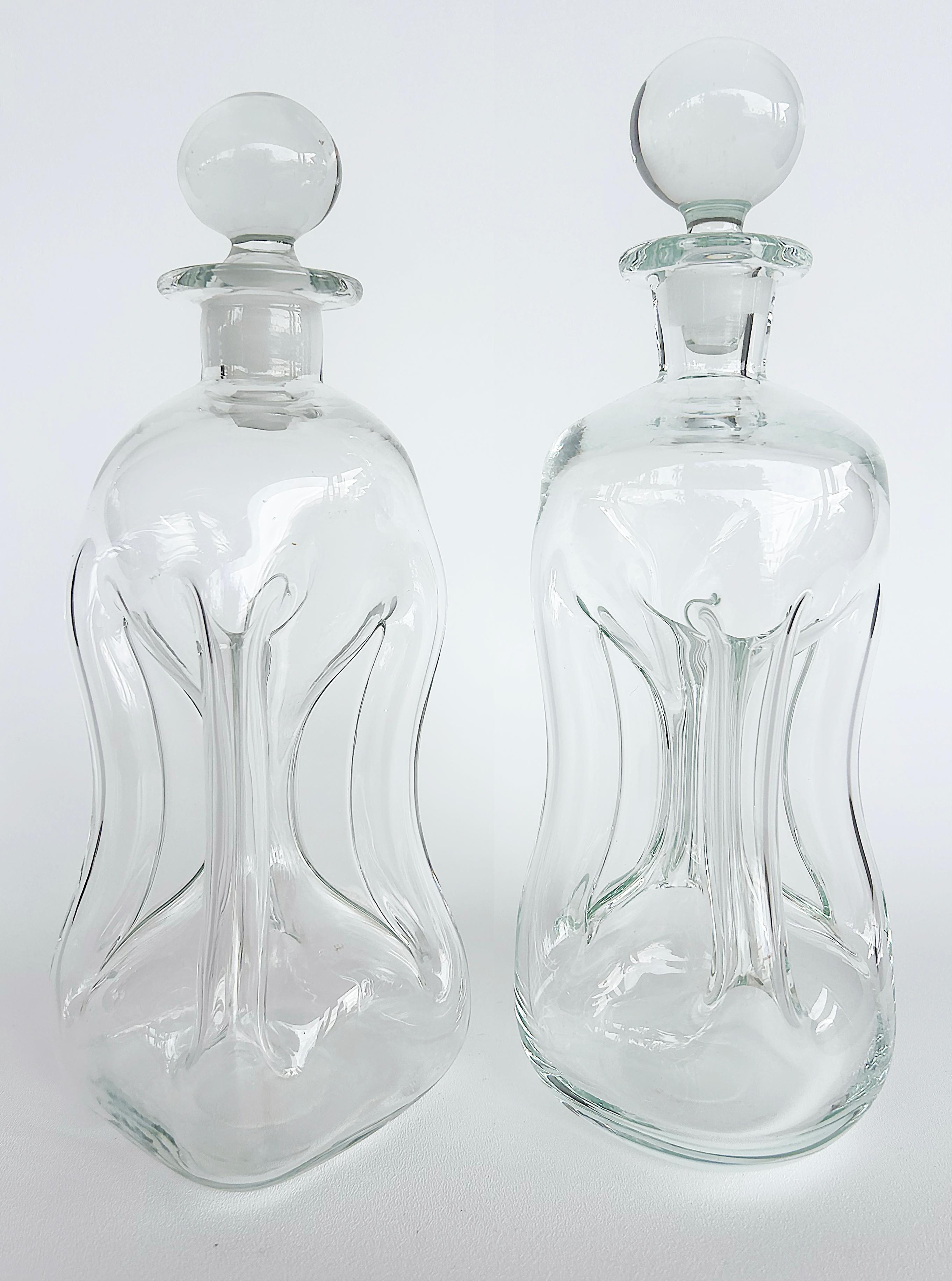 Vintage Holmegaard Clear Glass 