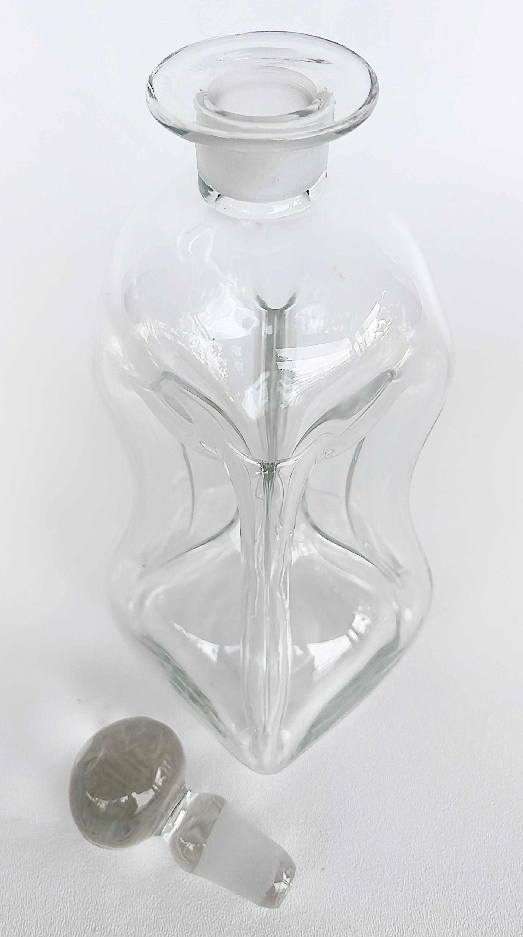 Vintage Holmegaard Clear Glass 