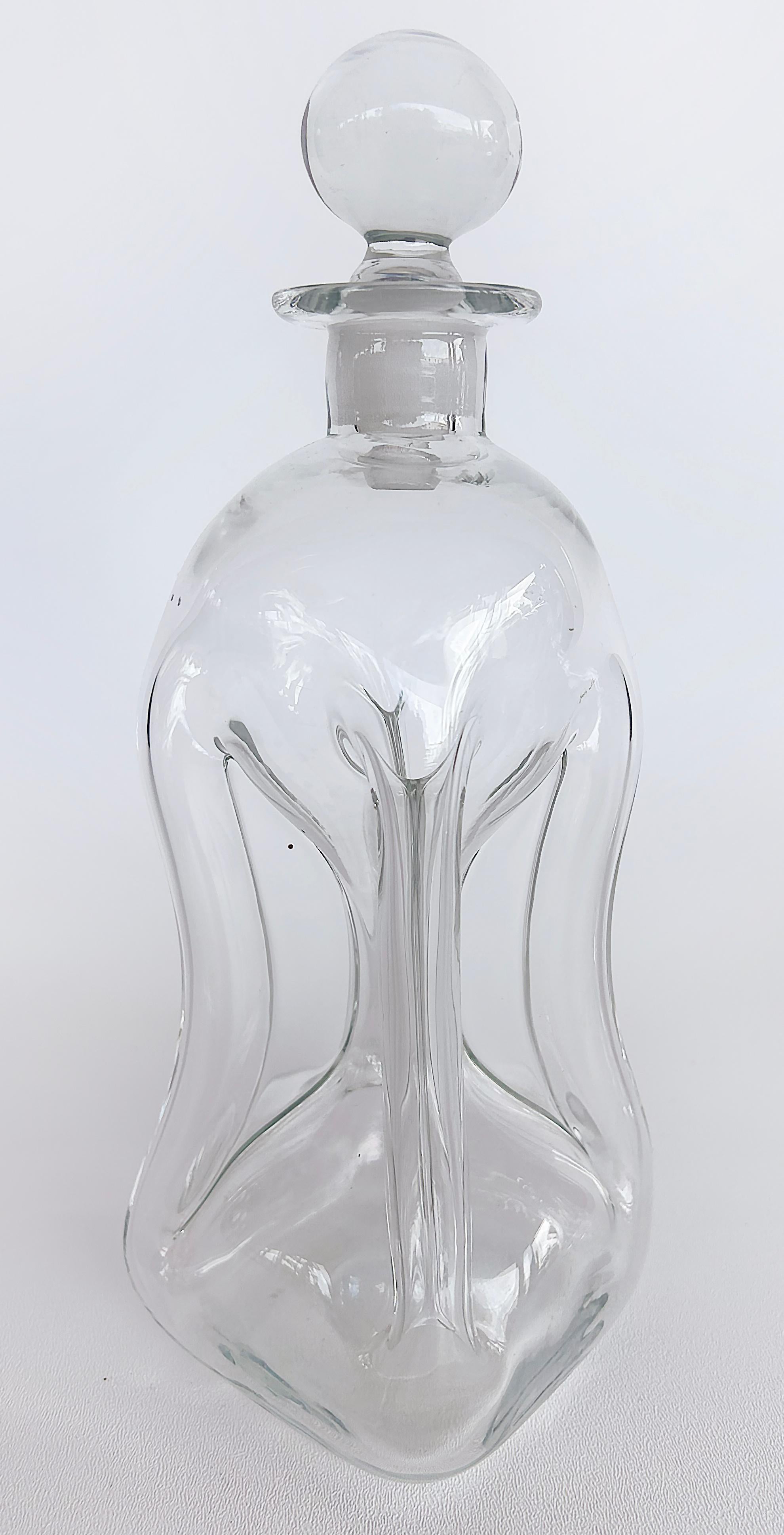 Vintage Holmegaard Clear Glass 