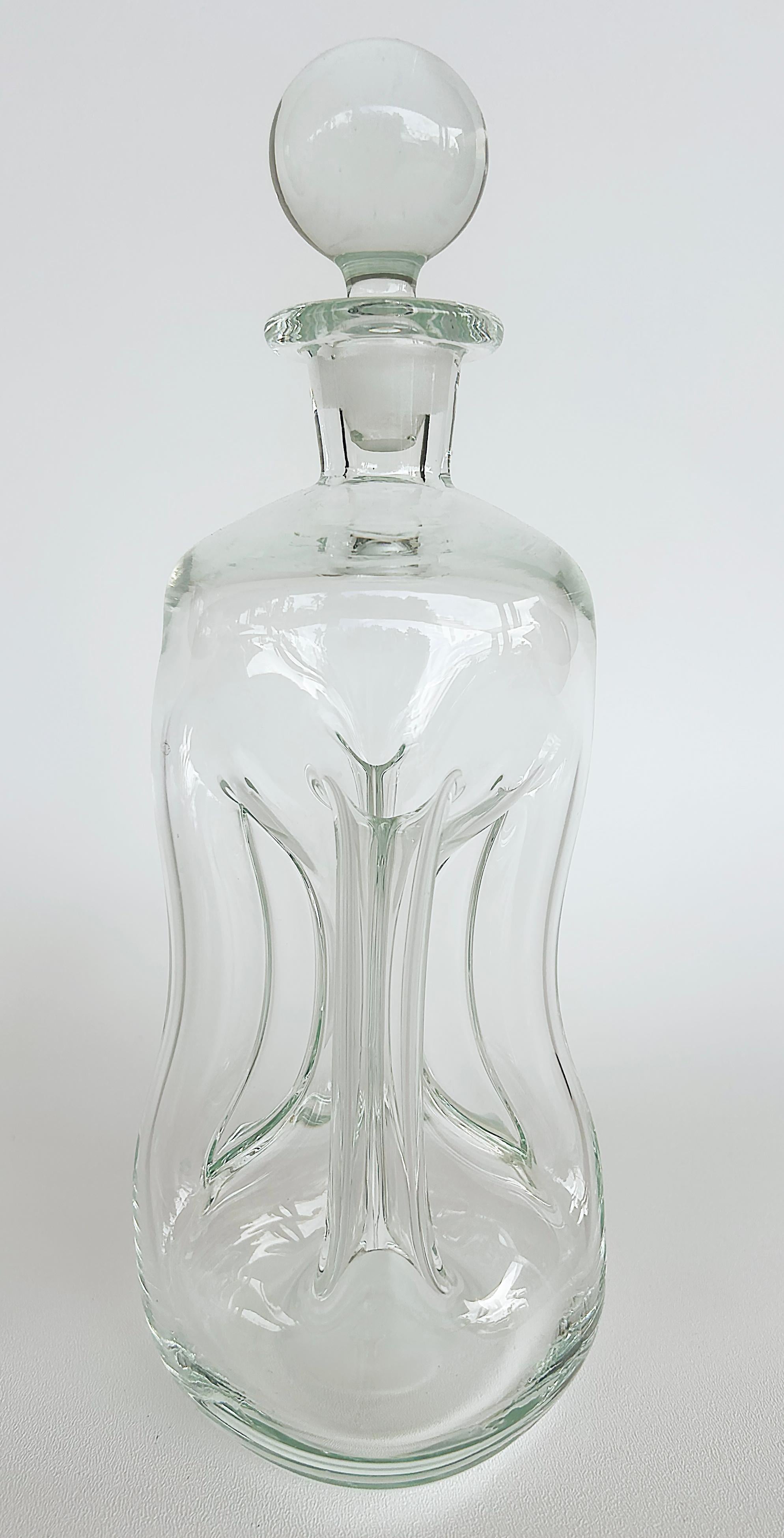 Vintage Holmegaard Clear Glass 