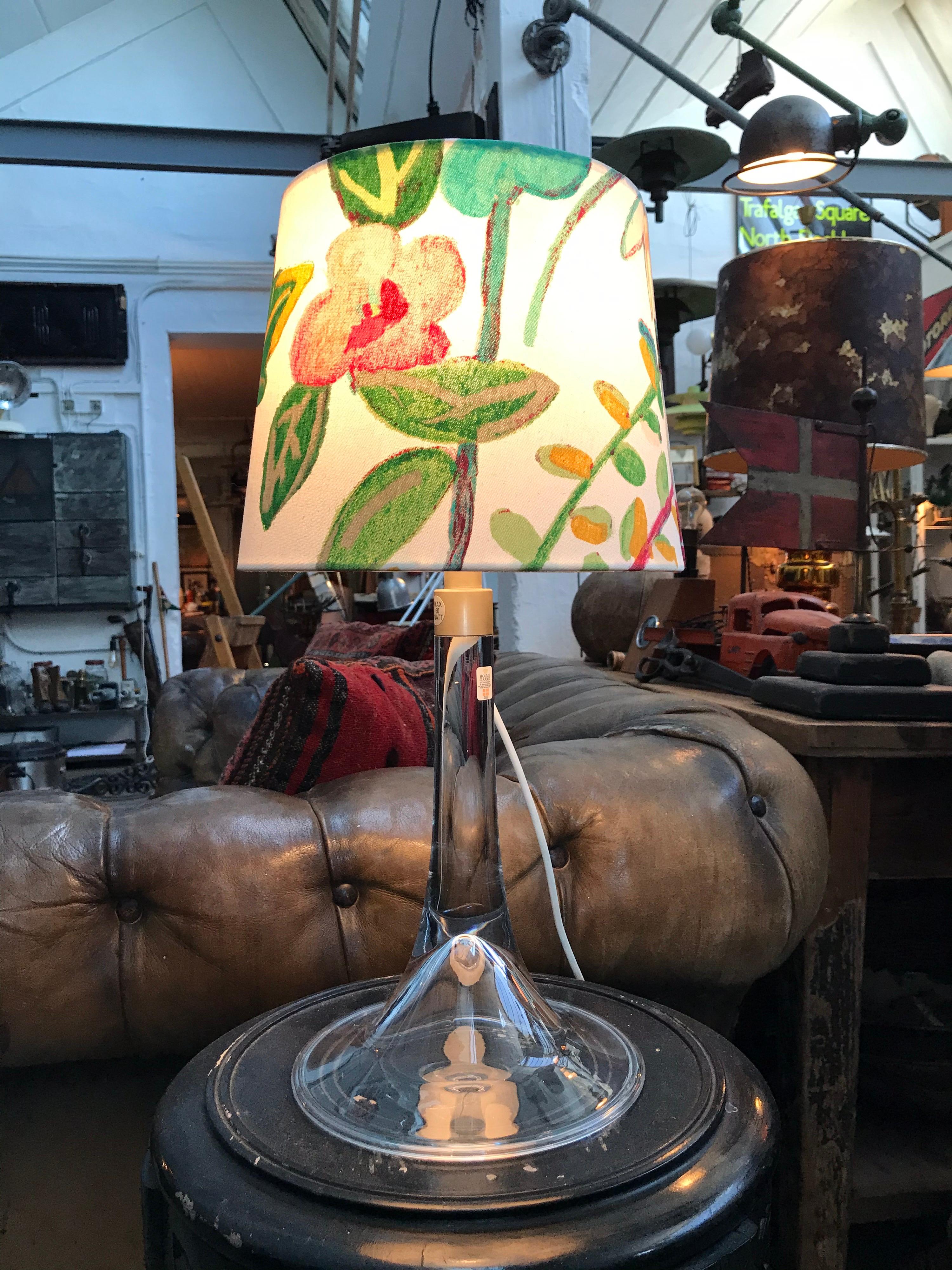 Vintage Holmegaard Table Lamp For Sale 2