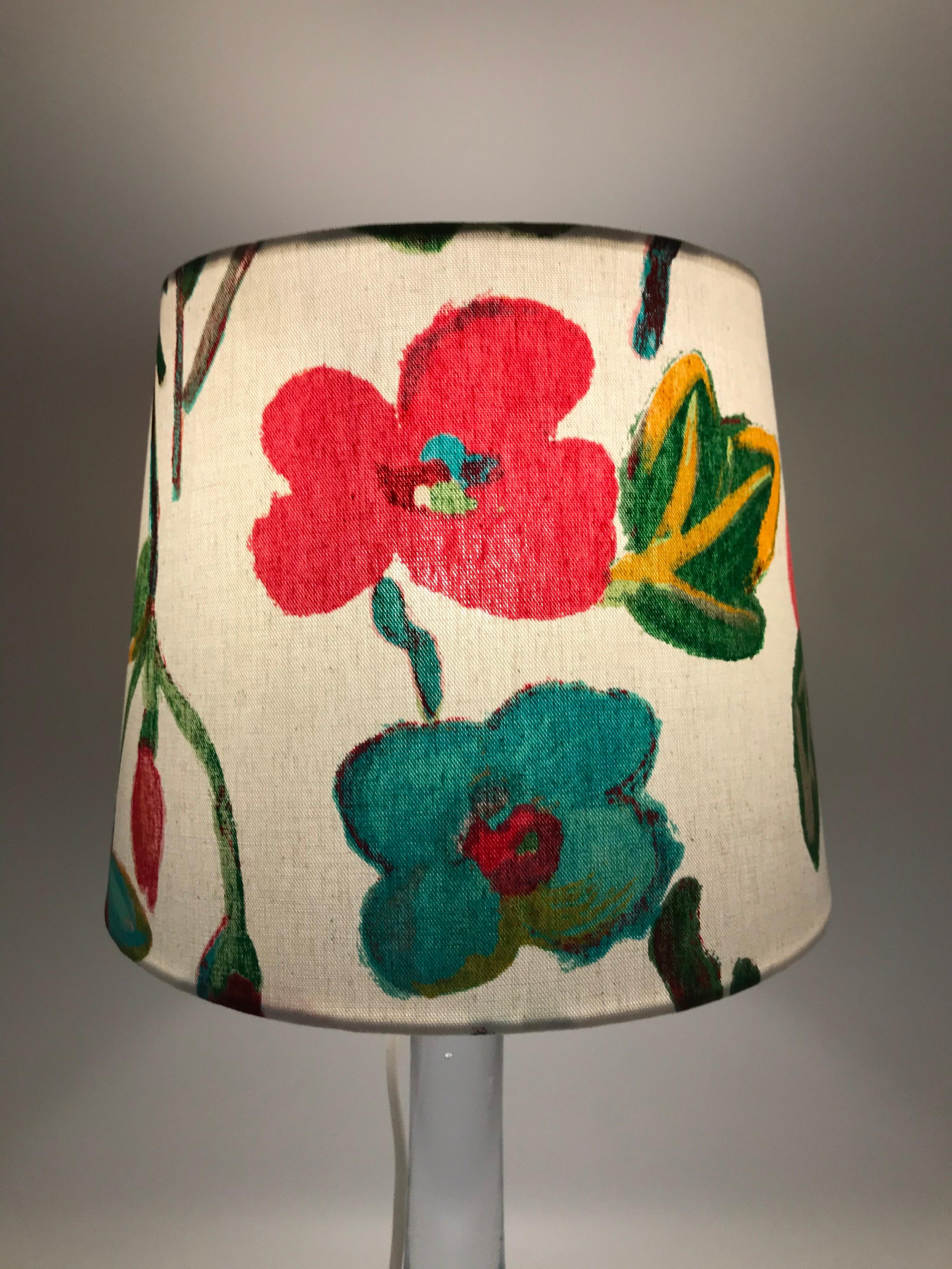 Danish Vintage Holmegaard Table Lamp For Sale