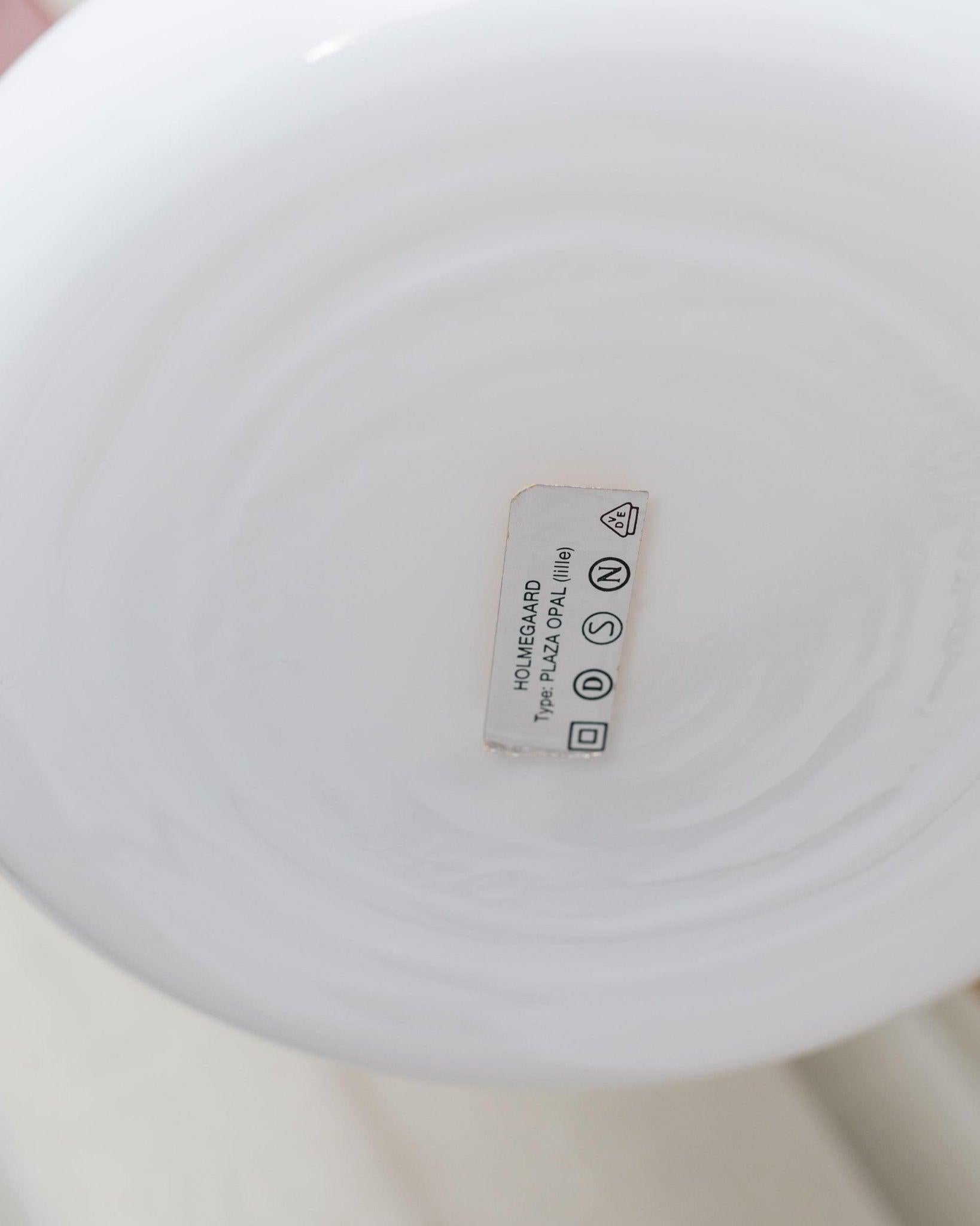 Lampe à poser Vintage Holmegaard Plaza par Hsin-Lung Lin pour Glasværk, 1970 en vente 4