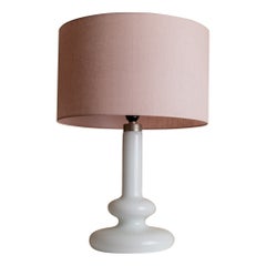 Lámpara de mesa Vintage Holmegaard Plaza de Hsin-Lung Lin para Glasværk, años 70