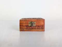 Vintage Holzbox Kästchen Schmuckschatulle Schmuckkästchen Geschenk