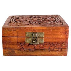 Vintage Holzbox Kästchen Schmuckschatulle Schmuckkästchen Geschenk