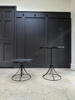 Vintage Homecrest adjustable patio tables - a pair