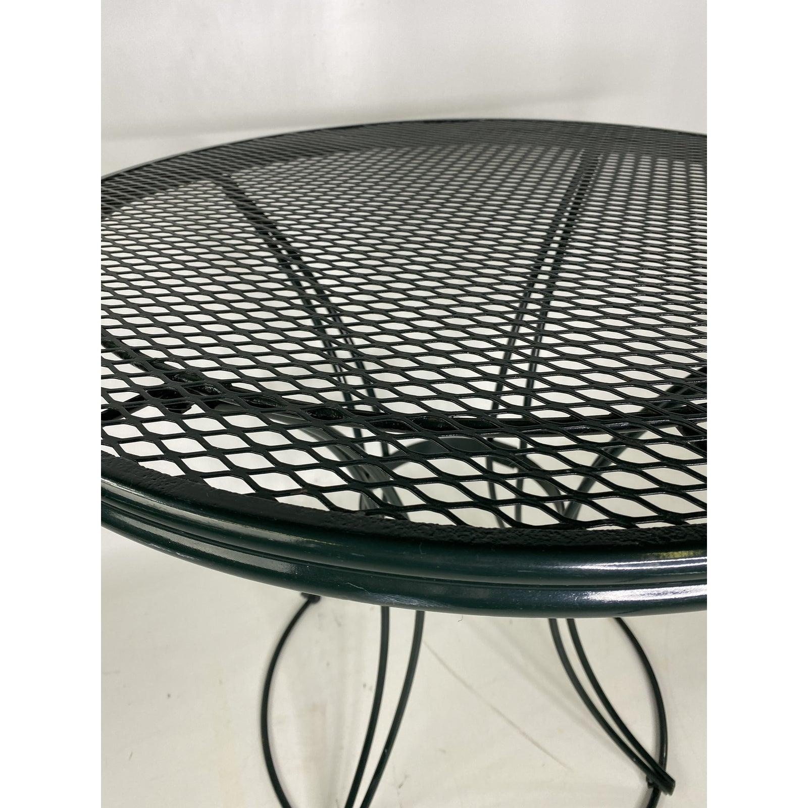 Mid-Century Modern Vintage Homecrest Wire Side Table For Sale