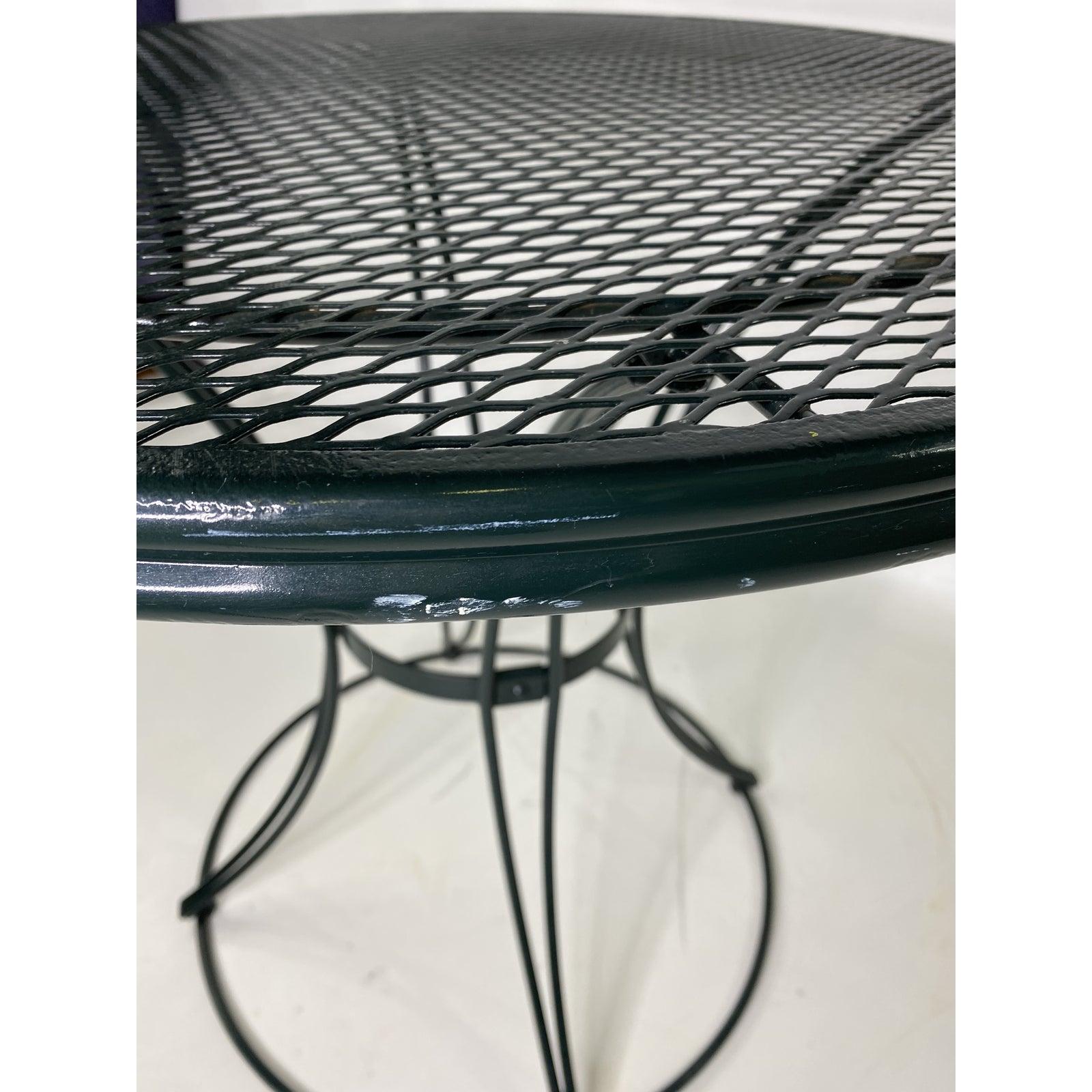 American Vintage Homecrest Wire Side Table For Sale