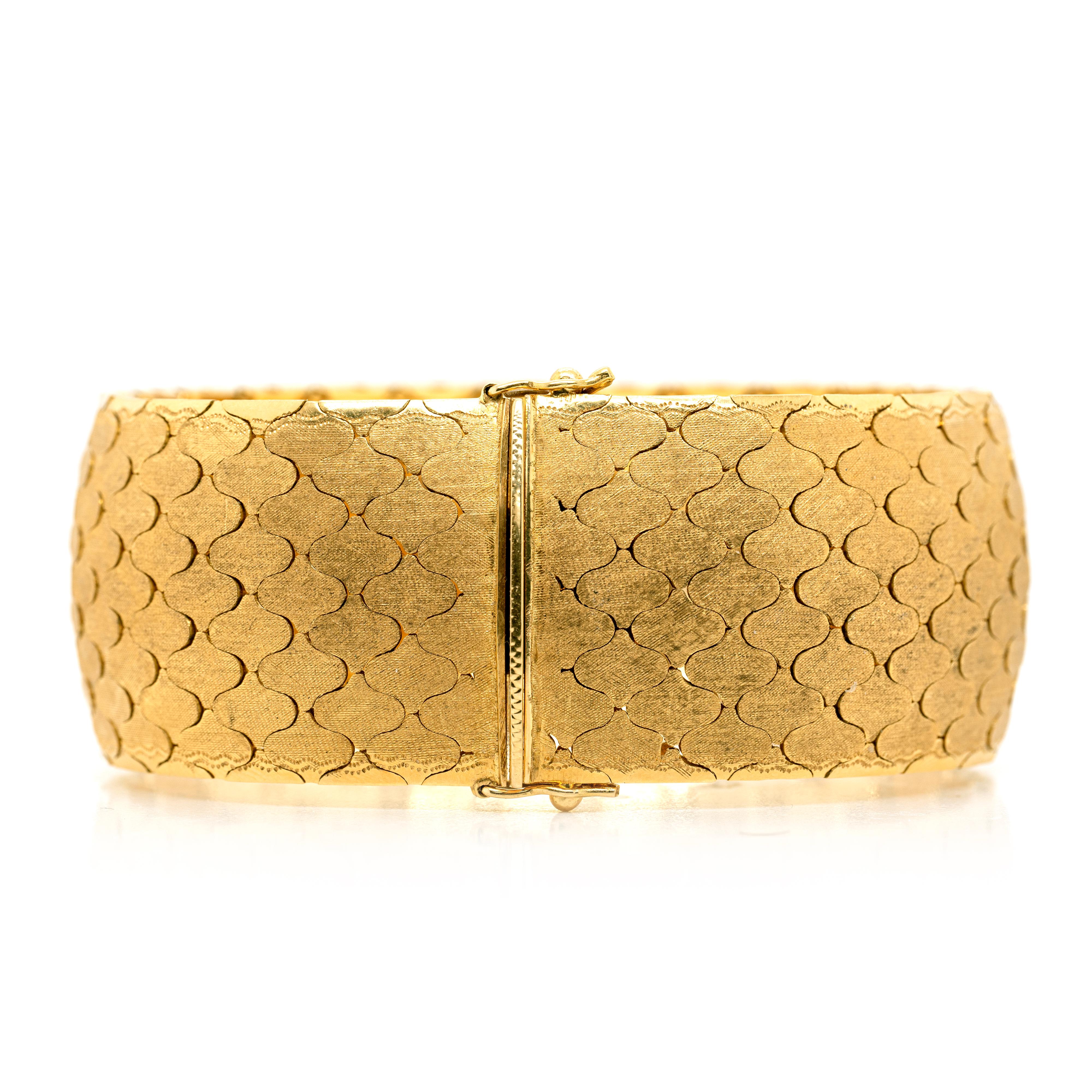 gold armband 50er jahre