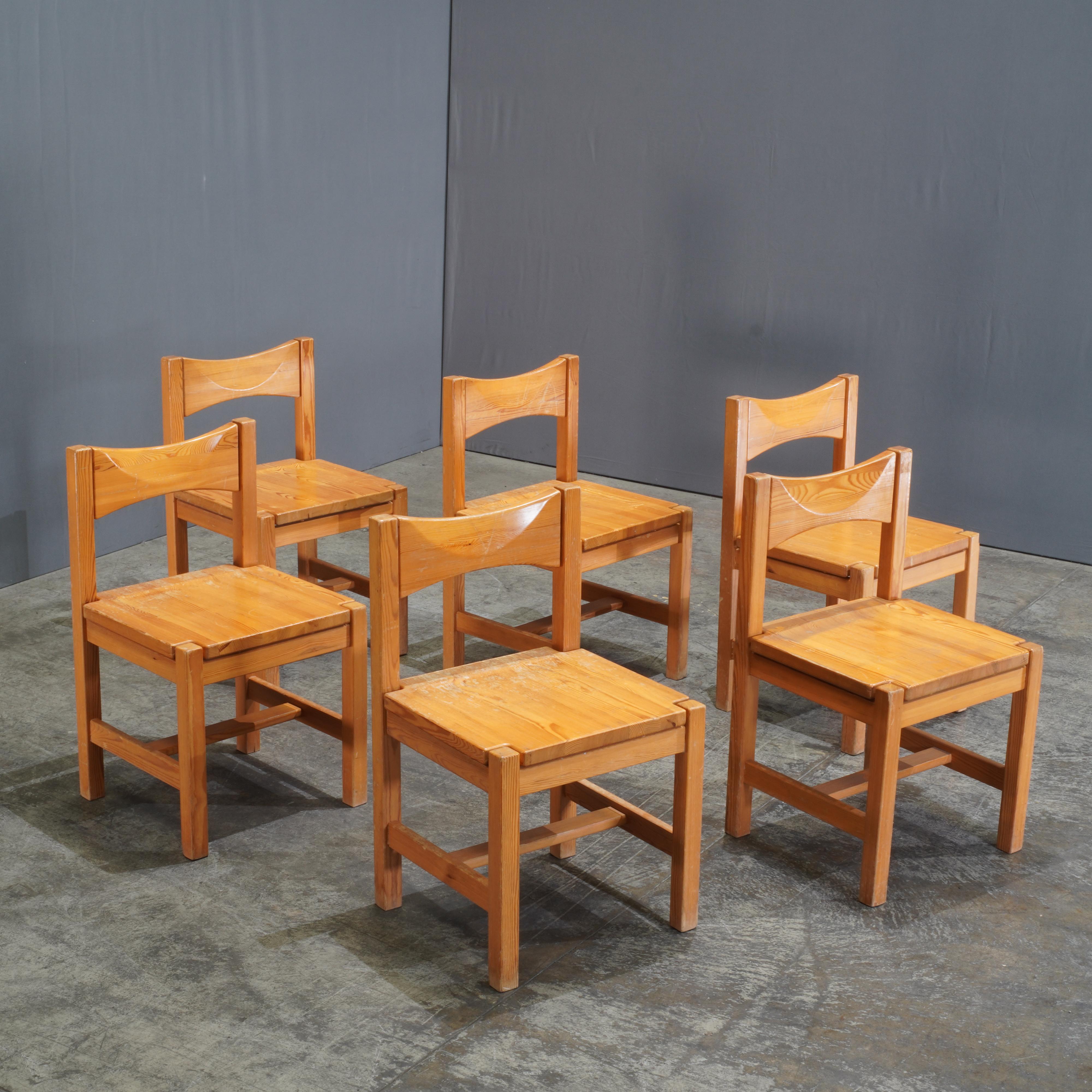 Wood Vintage Hongisto Chairs by Ilmari Tapiovaara for Laukaan Puu