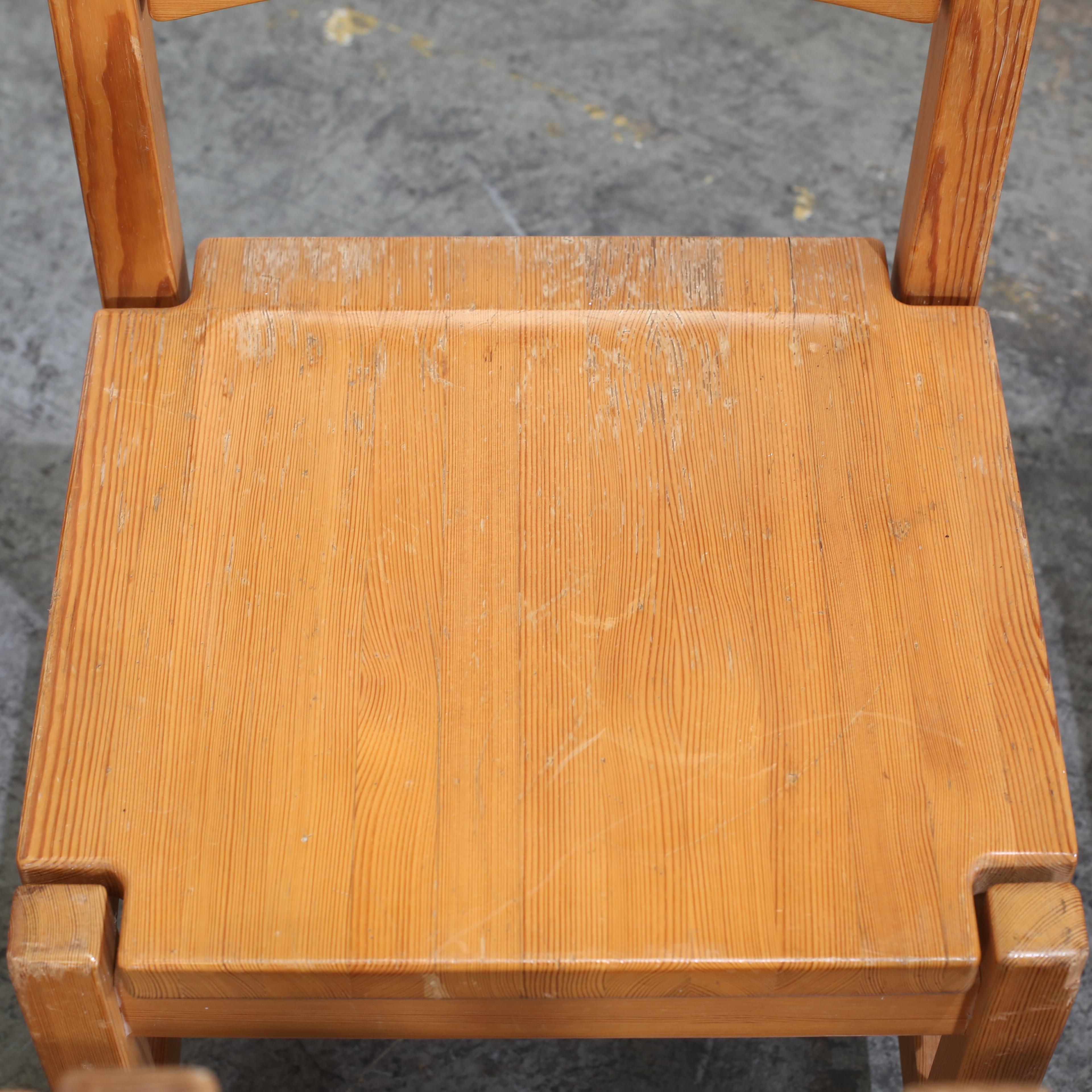 Juego de cinco sillas Hongisto Vintage de Ilmari Tapiovaara para Laukaan Puu en venta 1