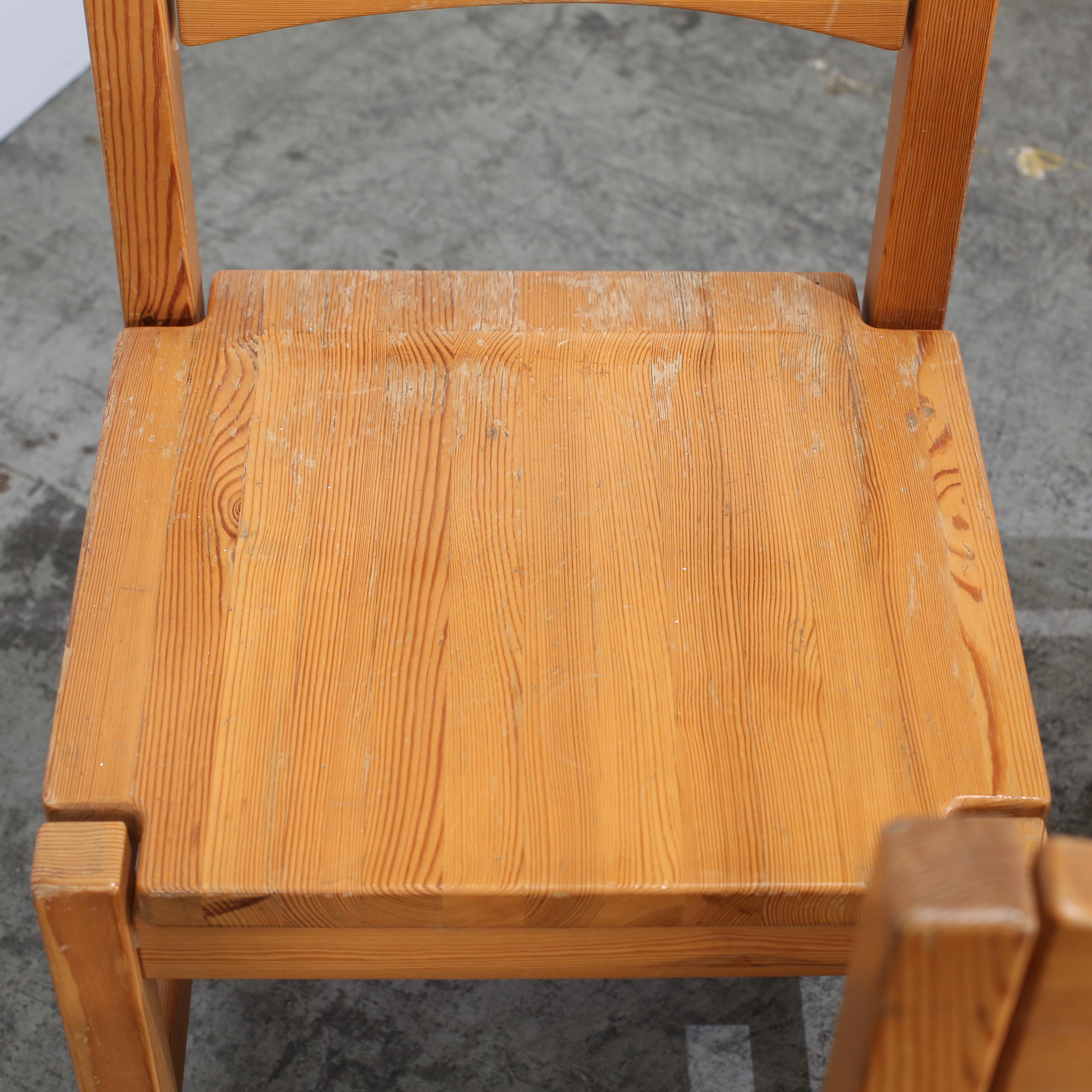 Juego de cinco sillas Hongisto Vintage de Ilmari Tapiovaara para Laukaan Puu en venta 2