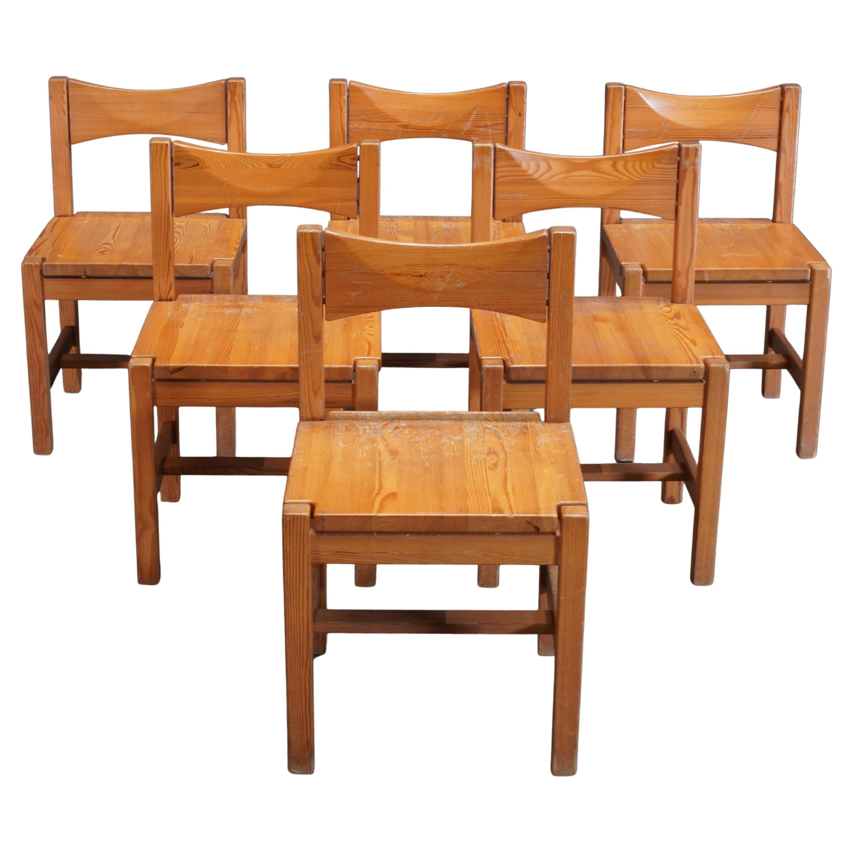 Chaises Hongisto vintage d'Ilmari Tapiovaara pour Laukaan Puu, lot de cinq