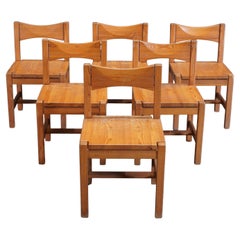 Vintage Hongisto Chairs by Ilmari Tapiovaara for Laukaan Puu, Set of Five
