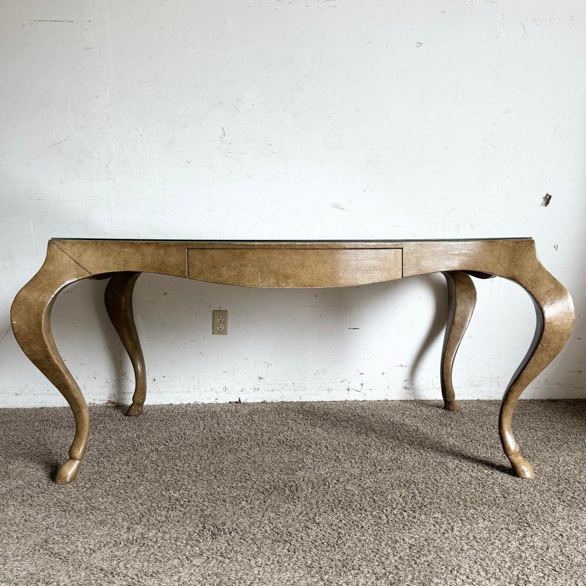 Wear to the finish around the edges and surfaces as shown in the photos.
 
 We sell items as acquired, without restoring or repairing. Vintage pieces may have age-related wear. Review photos carefully, ask questions, request more images.