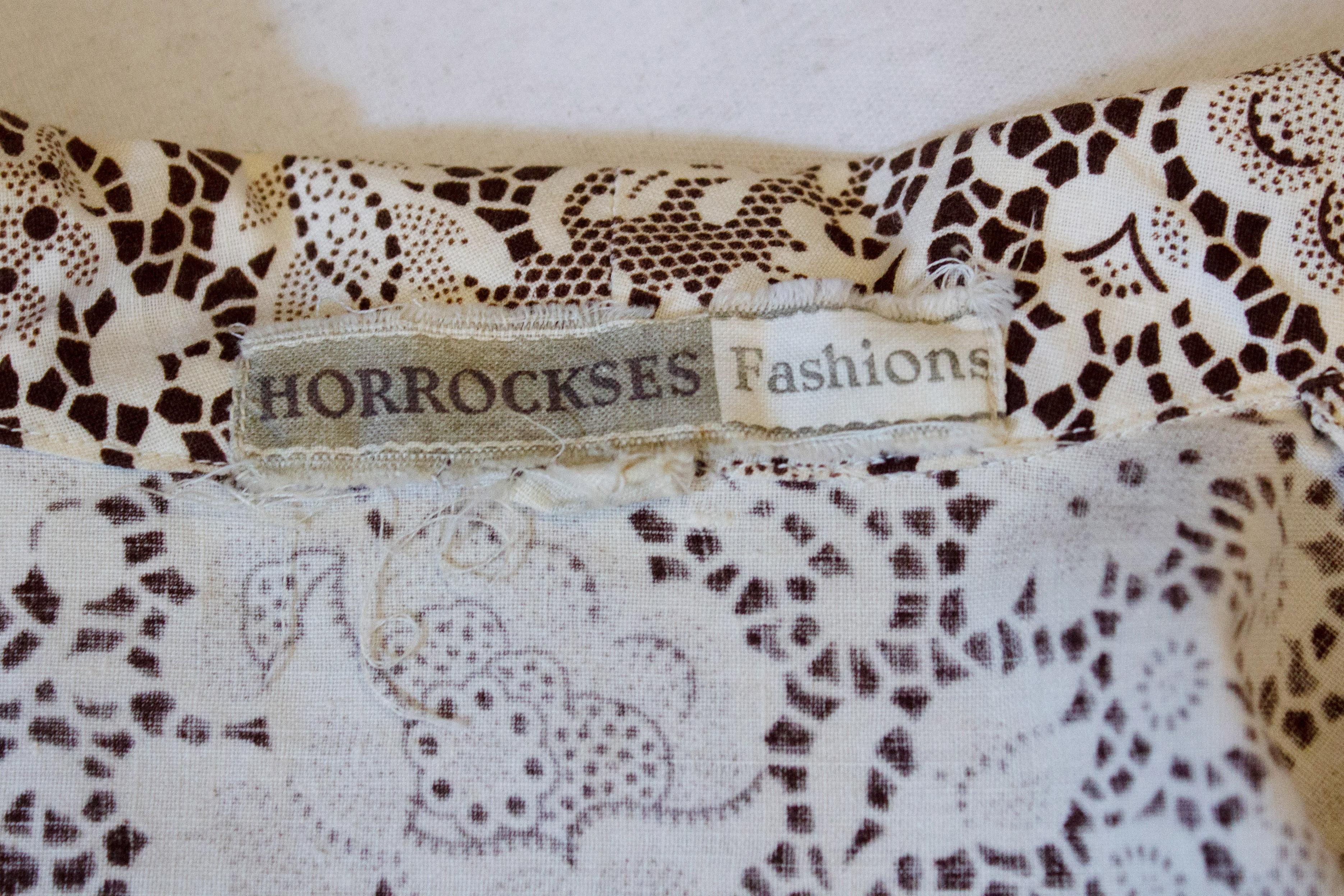 Vintage Horrocks Dress and Bolero In Good Condition For Sale In London, GB