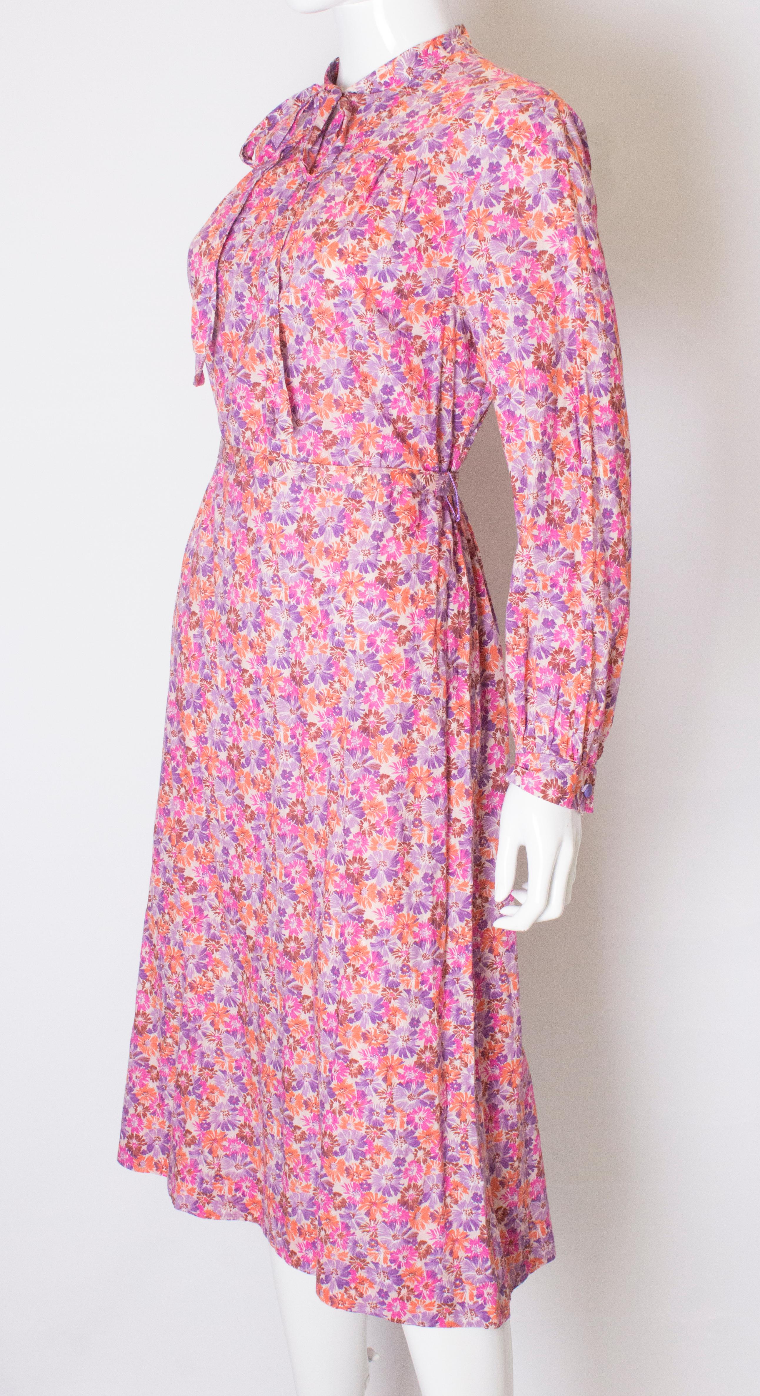 Das Vintage-Kleid mit Horrocks-Druck im Zustand „Gut“ im Angebot in London, GB