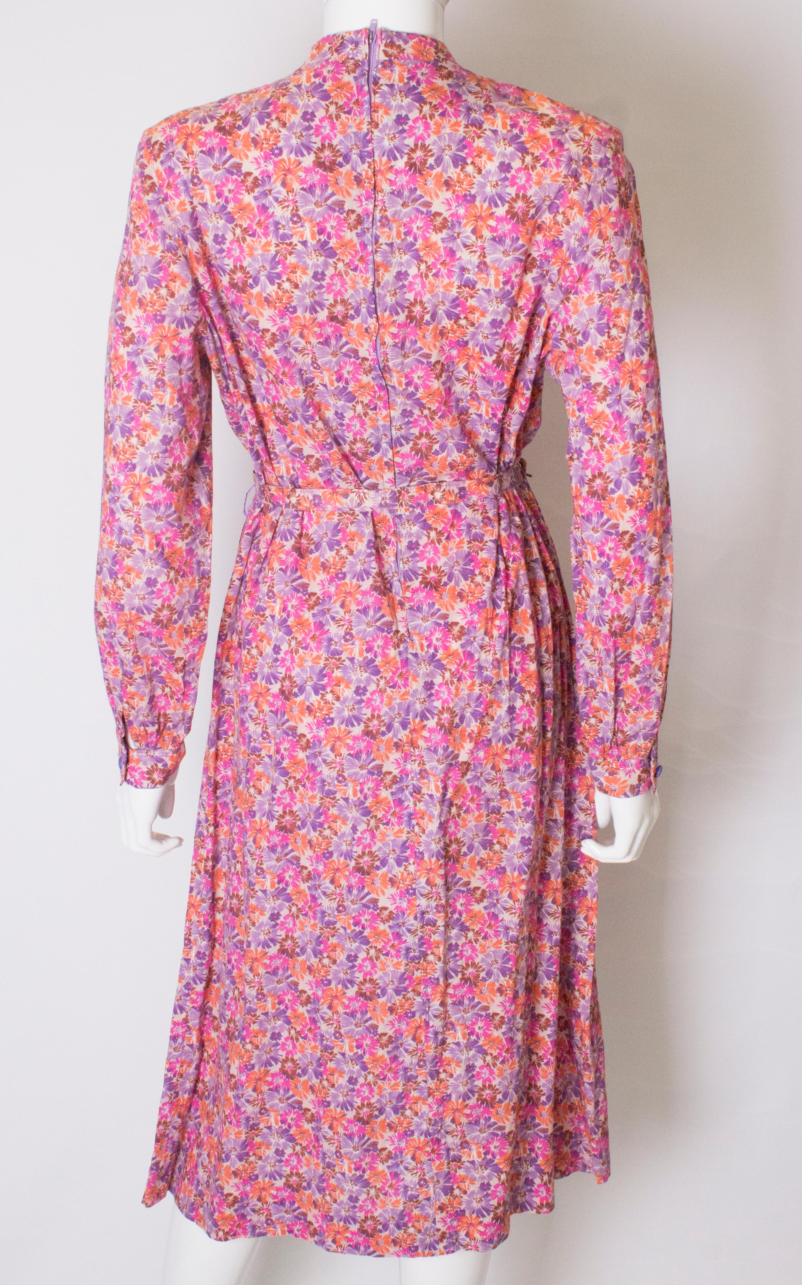 Women's Vintage Horrocks Print Dress For Sale