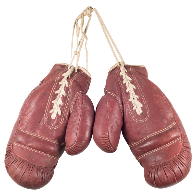 Vintage Horse Hair and Leather Boxing Gloves, circa 1920-1930 at 1stDibs |  1920s boxing gloves, 1920 boxing gloves, 1920's boxing gloves