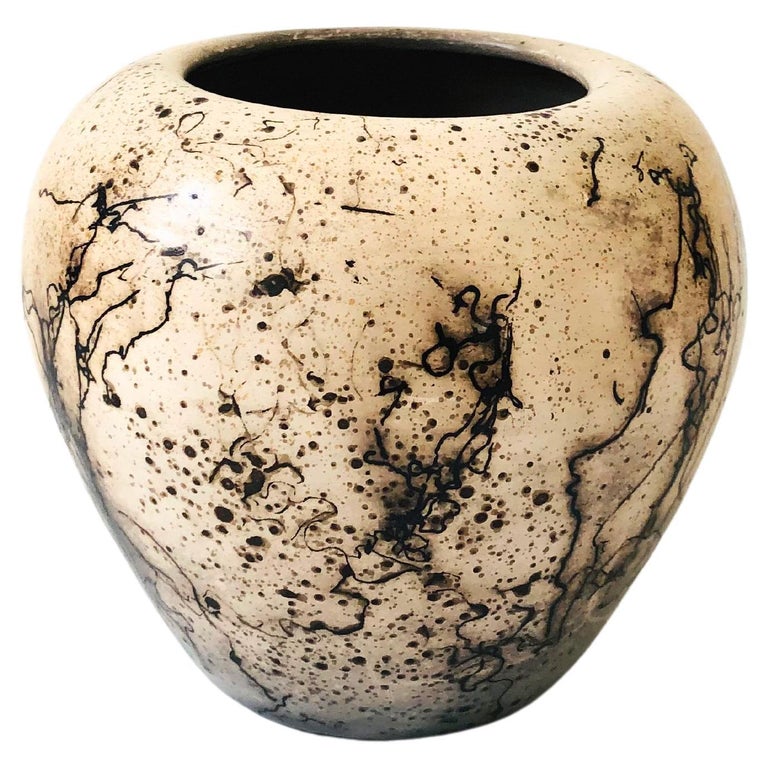 Vintage Horse Hair Pottery Vase at 1stDibs horsehair pottery for sale