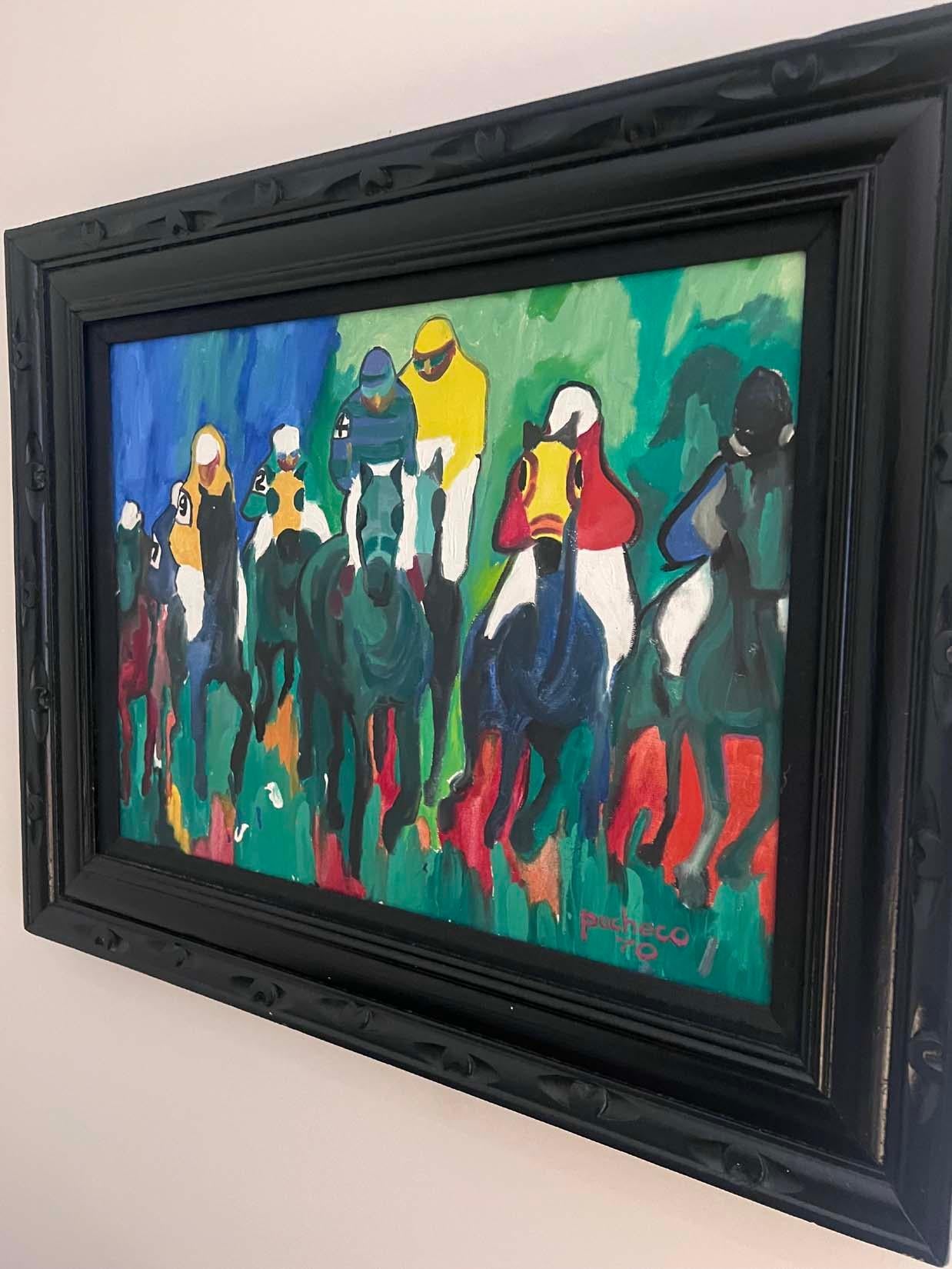 Hand-Painted Vintage 