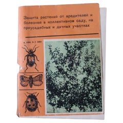 Vintage Horticultural Guide: Plant Protection Against Pests and Diseases, 1J136
