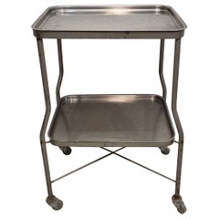 vintage hospital tool table