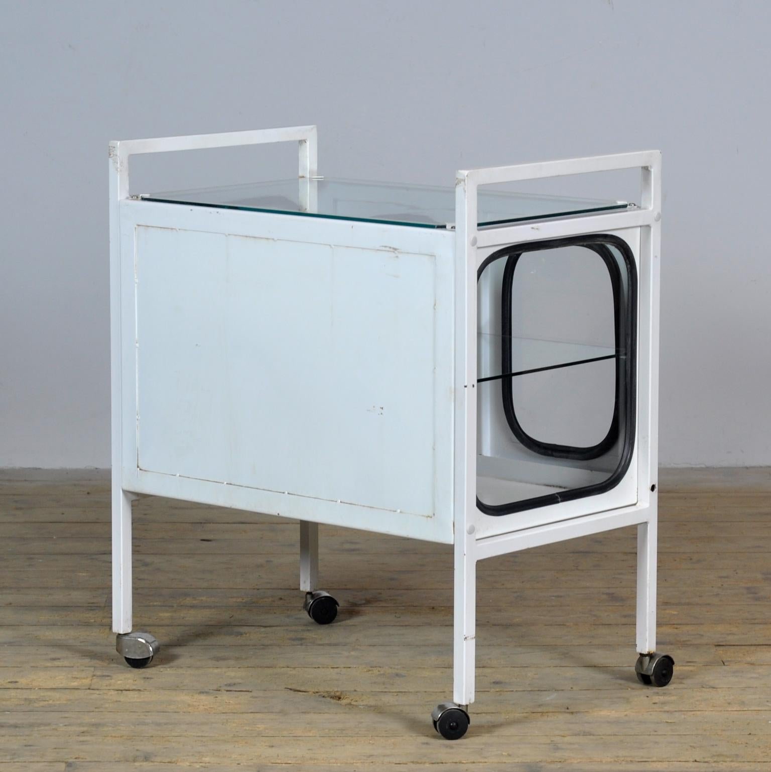 Chariot d'hôpital vintage, années 1970 en vente 4