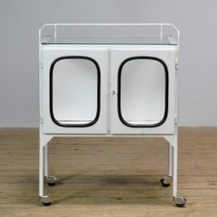 Carrello da ospedale vintage, anni '70