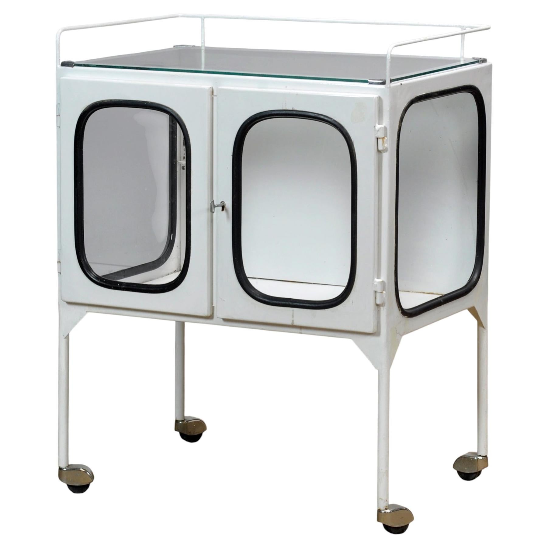 Vintage hospital trolley, 1970s