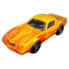 Vieille voiture Camaro Z28 découpée au chalumeau Mattel 1982  - 2Y187